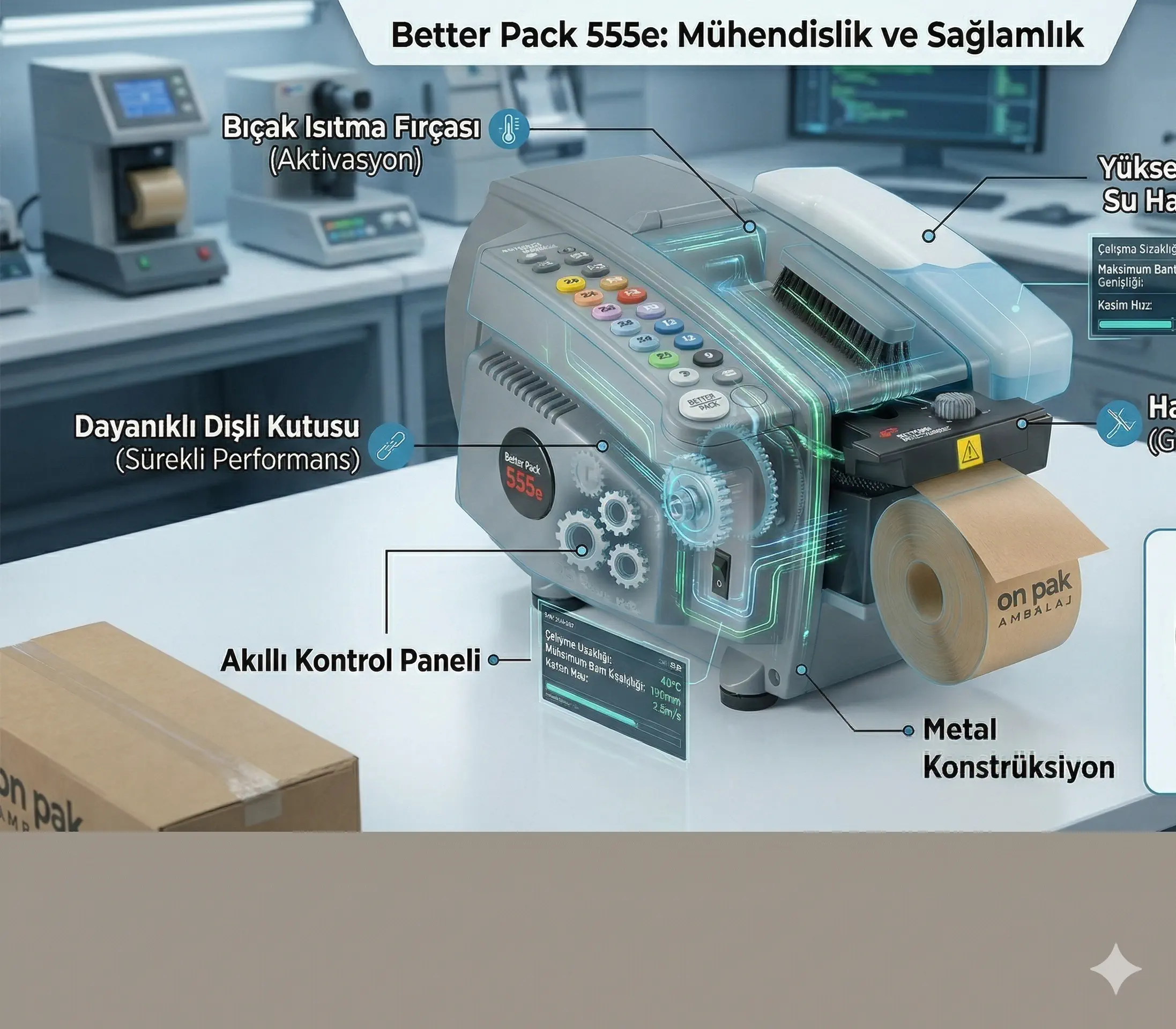 Kraft paper tape machine — packaging line equipment for sustainable paper-based sealing